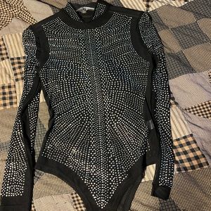 Western Rhinestone Bodysuit
